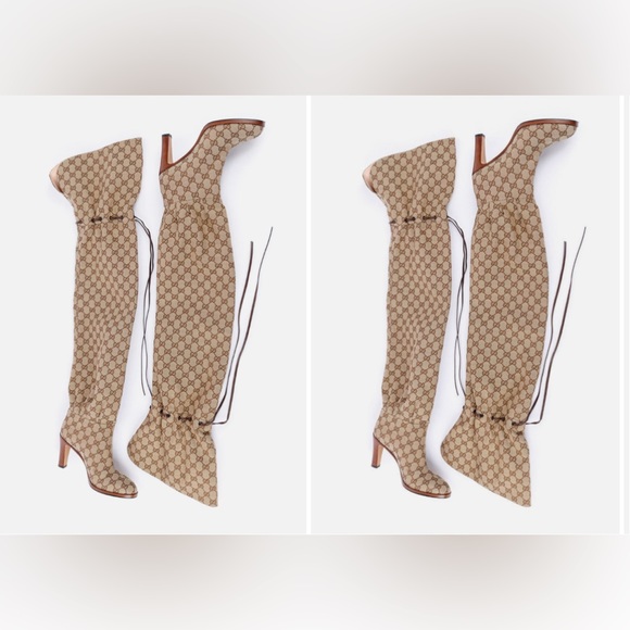 Gucci Canvas boots - Picture 9 of 9